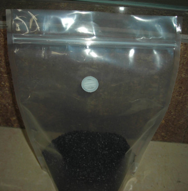 One way degassing valve coffee bag